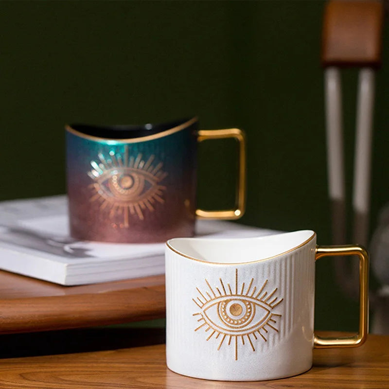 Evil Eye Ceramic Mug