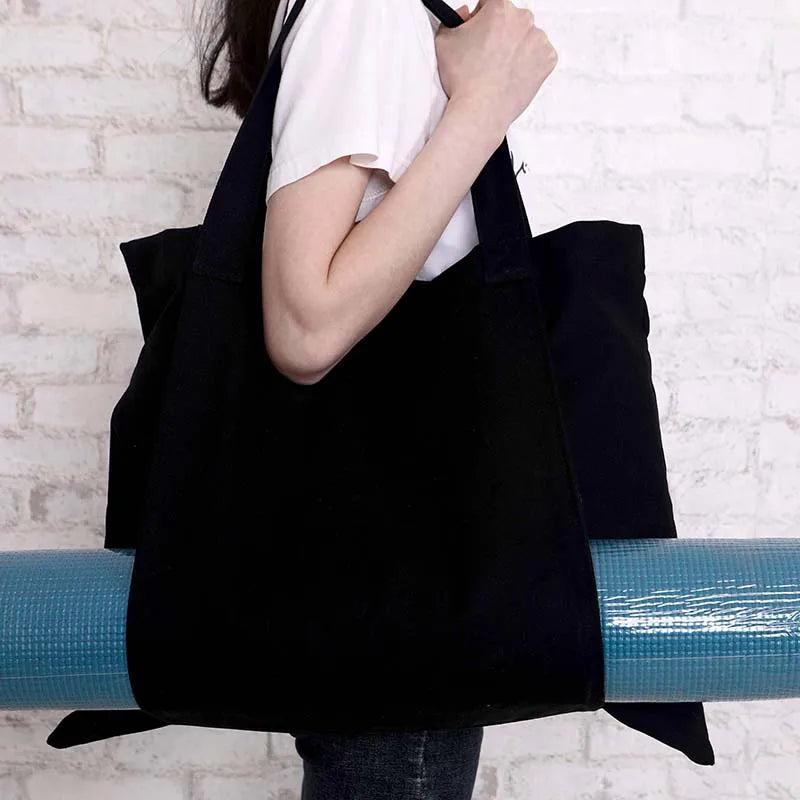 Durable Canvas Cotton Yoga Mat Bag