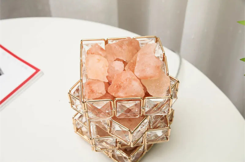 Himalayan Crystal Salt Lamp Night Light