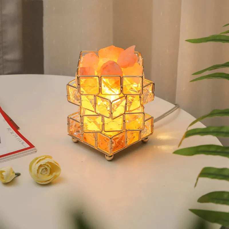 Himalayan Crystal Salt Lamp Night Light