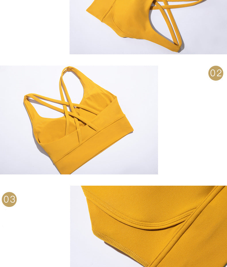 Zero Pressure Crossback Active Bra