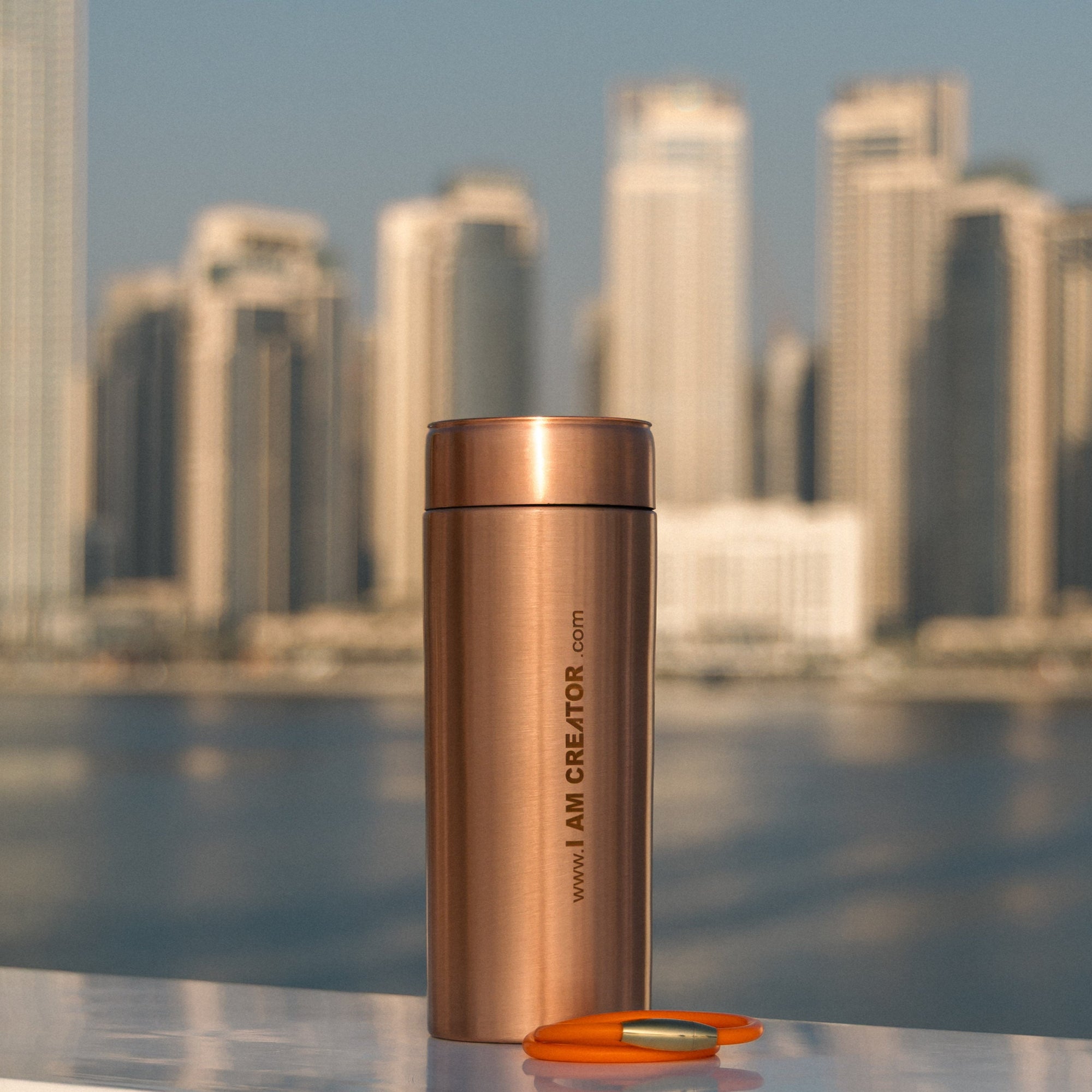 Manifestation Water Bottle | Copper