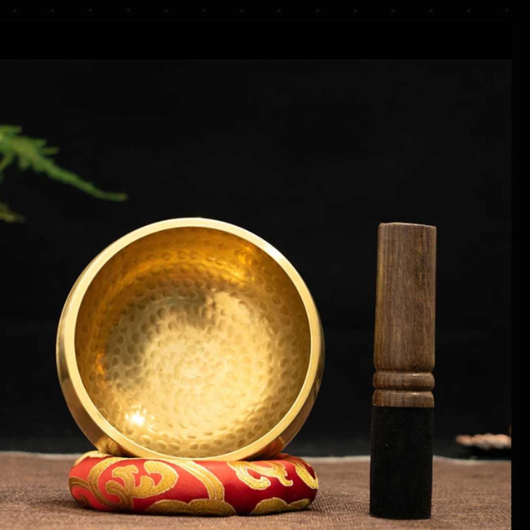 Handmade Tibetan Singing Bowl Set