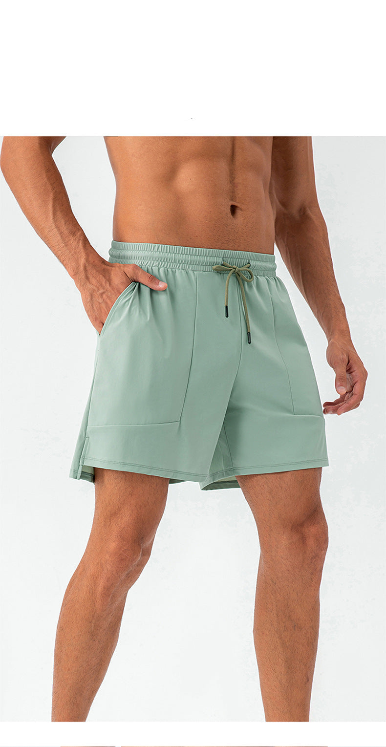 Men's Quick-Dry Nylon Sports Shorts