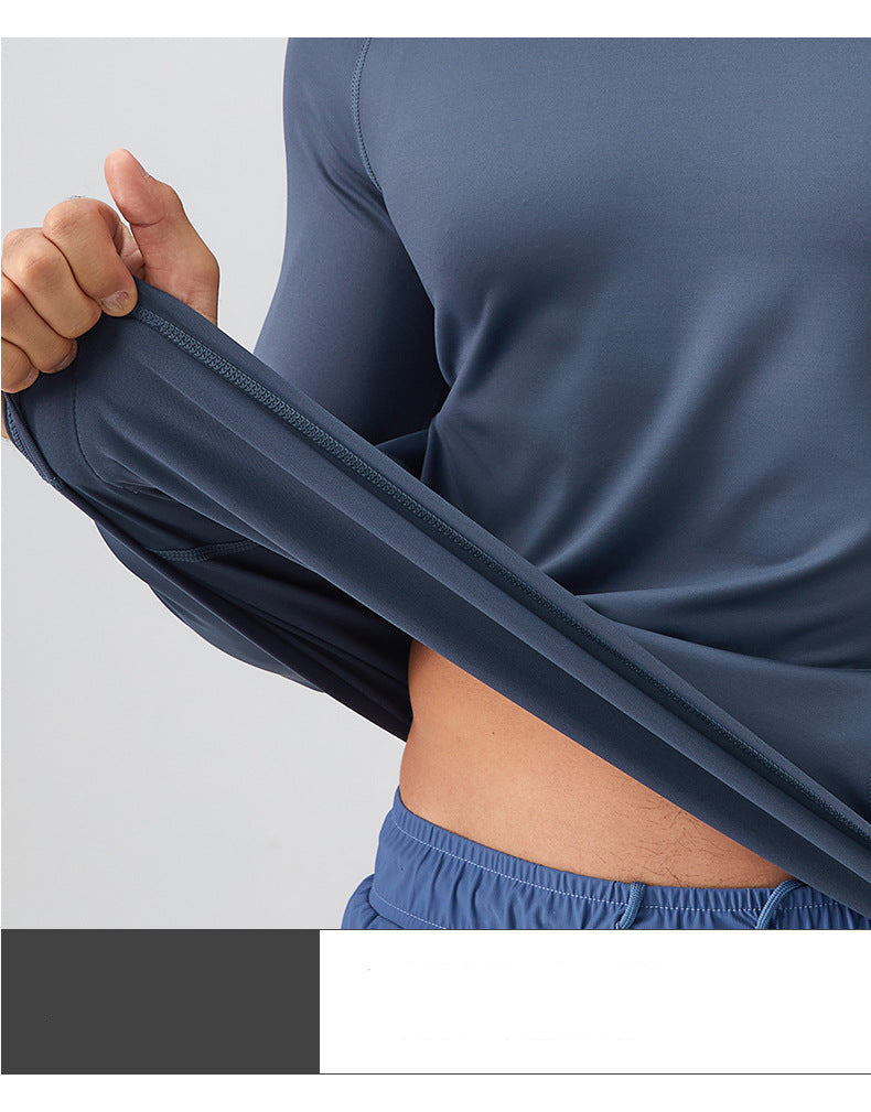 Moisture-Wicking Long Sleeve Training Top