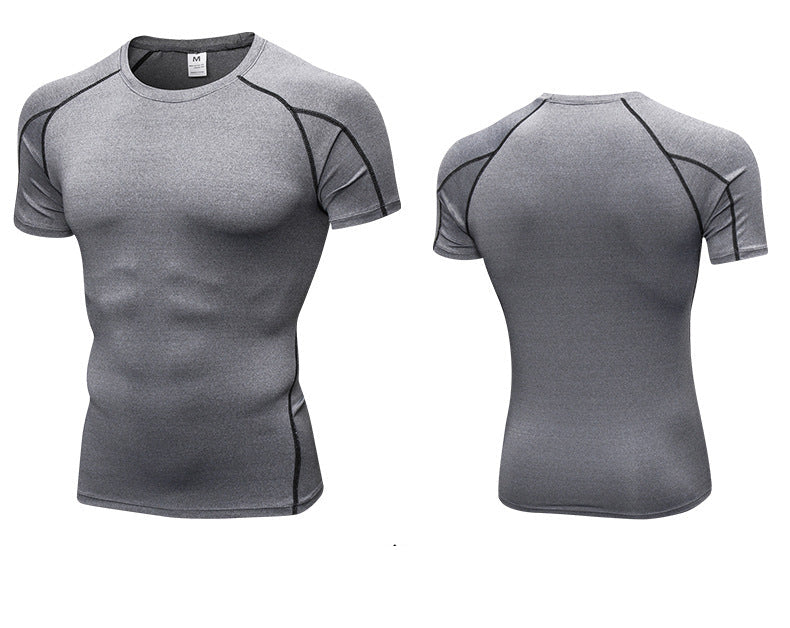 Men‘s Quick Dry Compression Workout Shirt