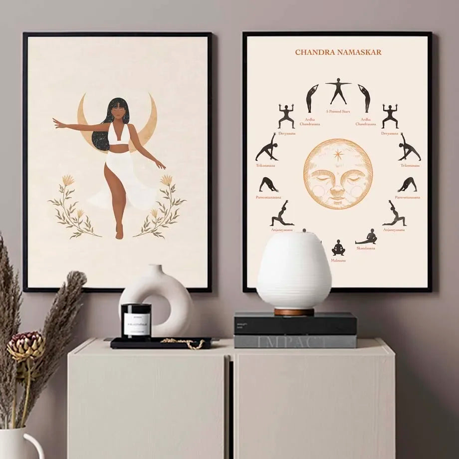 Yoga and Spiritual Wall Art