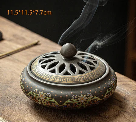 Vintage Ceramic Incense Burner