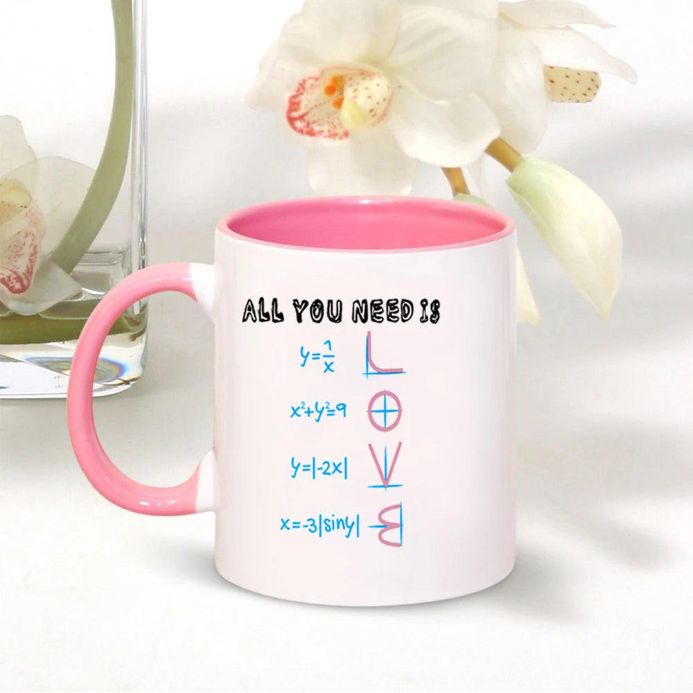 All You Need Is Love Math Mug