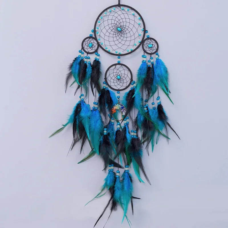 Boho Dream Catcher with Wind Chimes