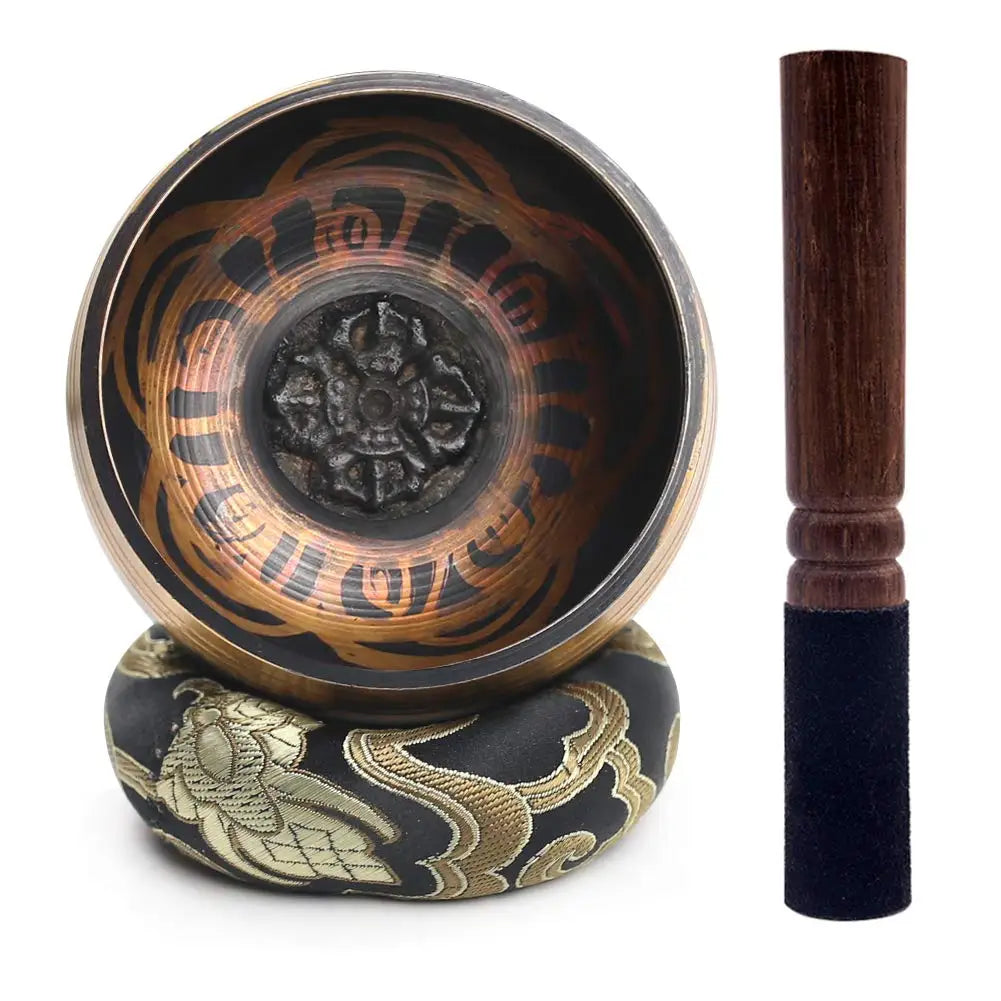 Lotus Tibetan Singing Bowl Set