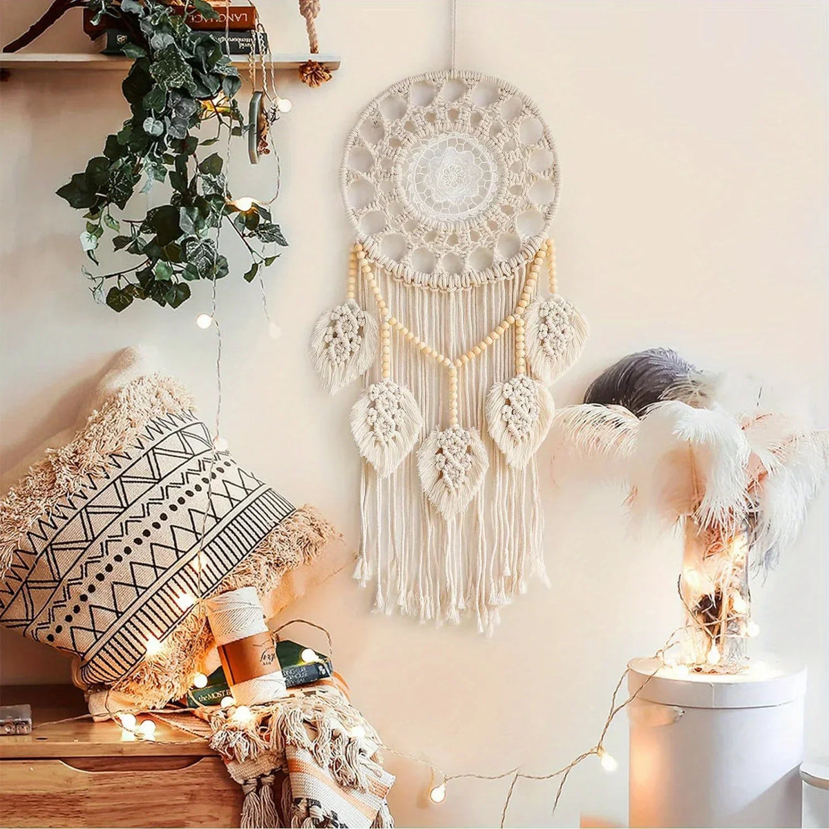 Boho Macrame Dream Catcher