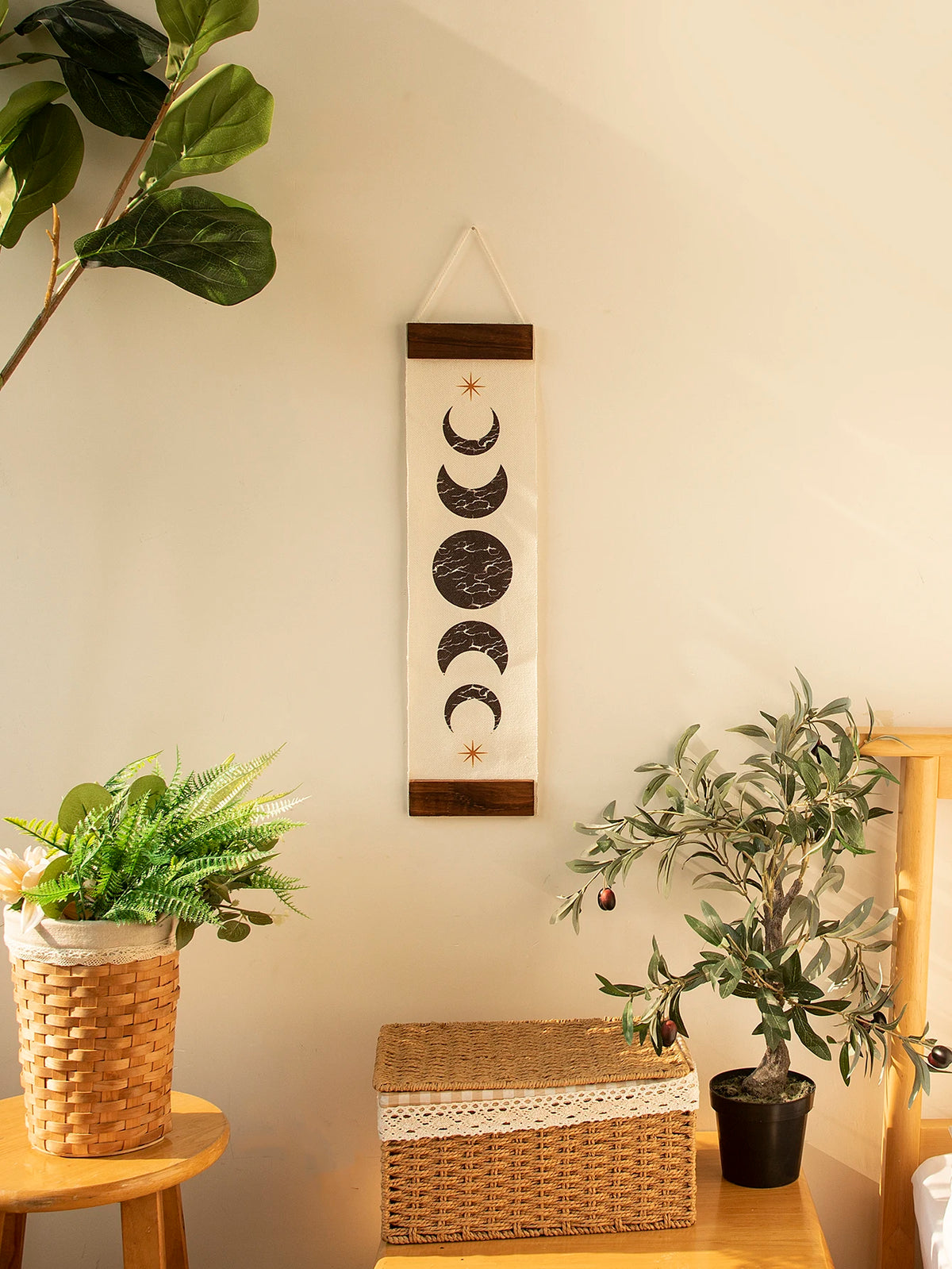Butterfly Moon Phase Tapestry