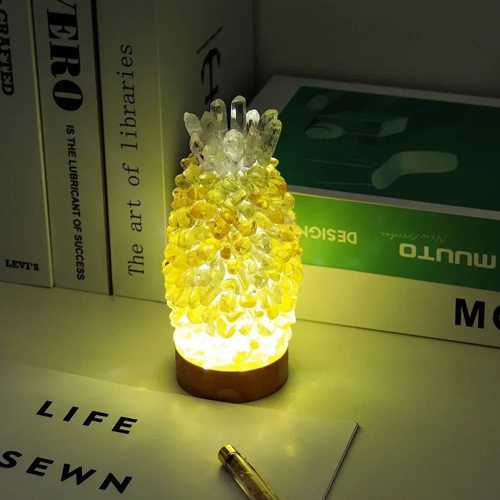 Natural Crystal Lamp