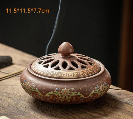 Vintage Ceramic Incense Burner