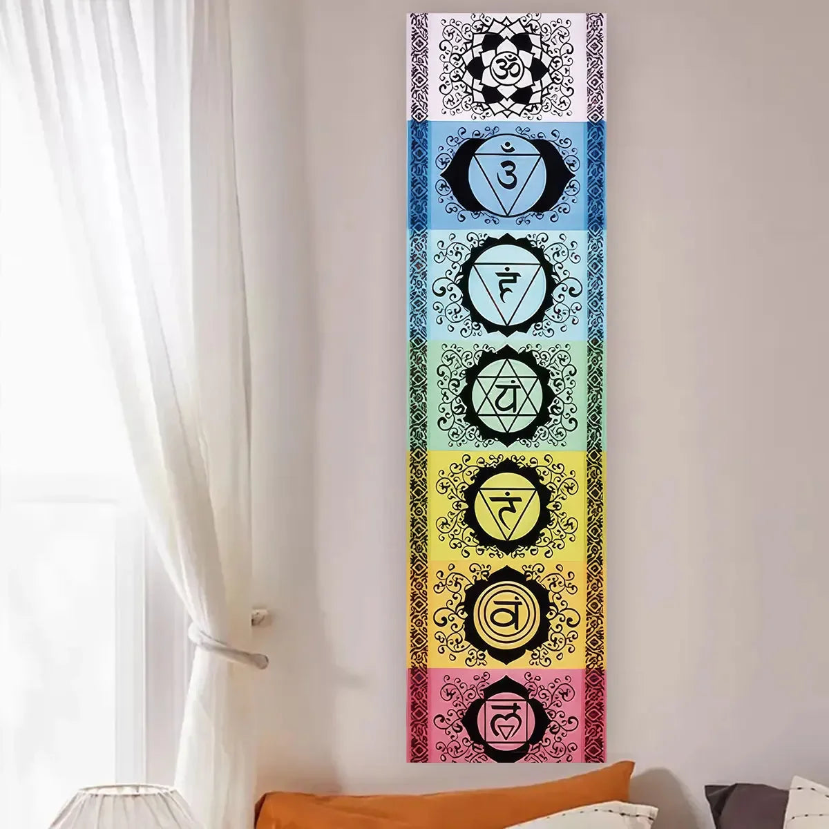 Colorful Chakra Wall Tapestry