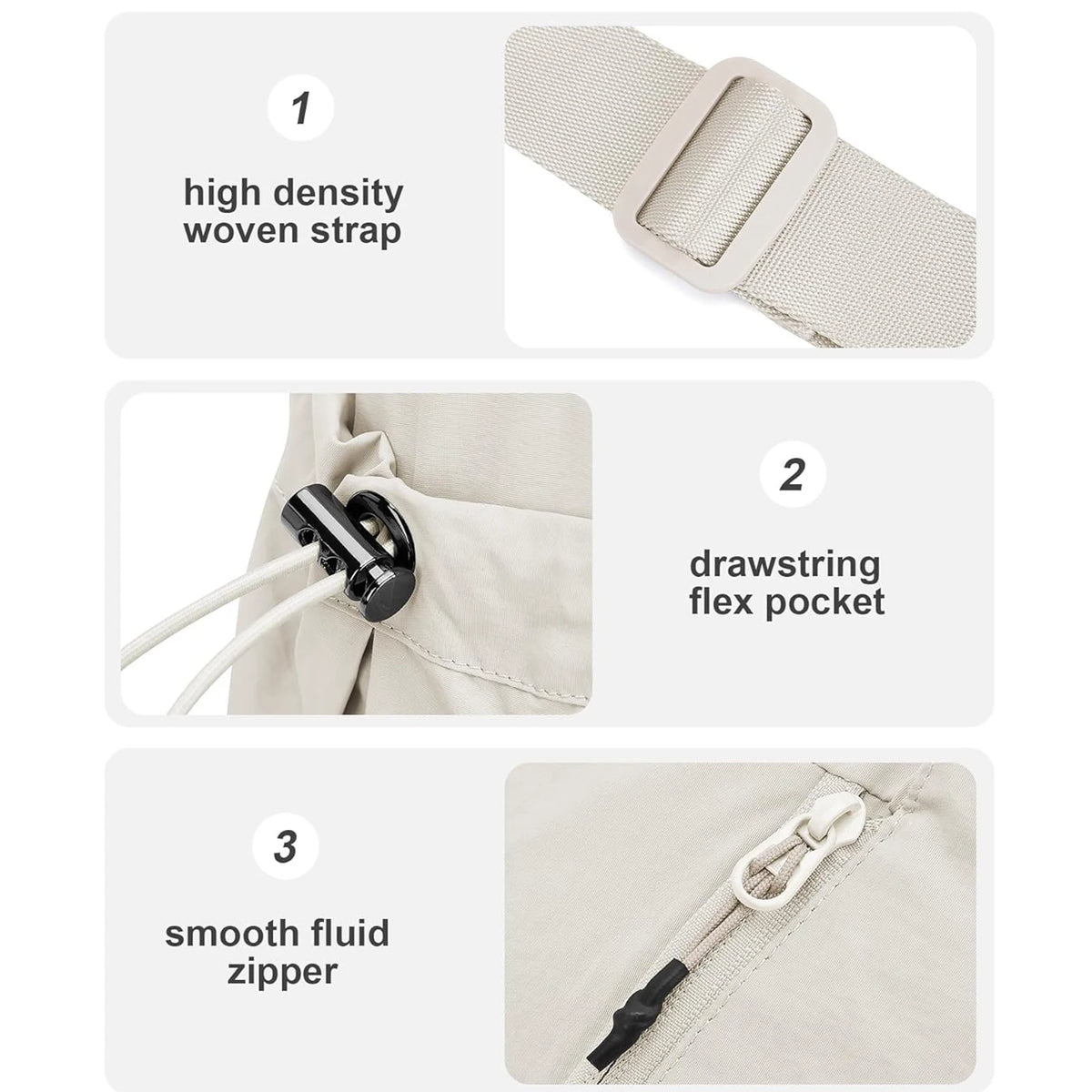 Premium Nylon Yoga Mat Bag with Side Access