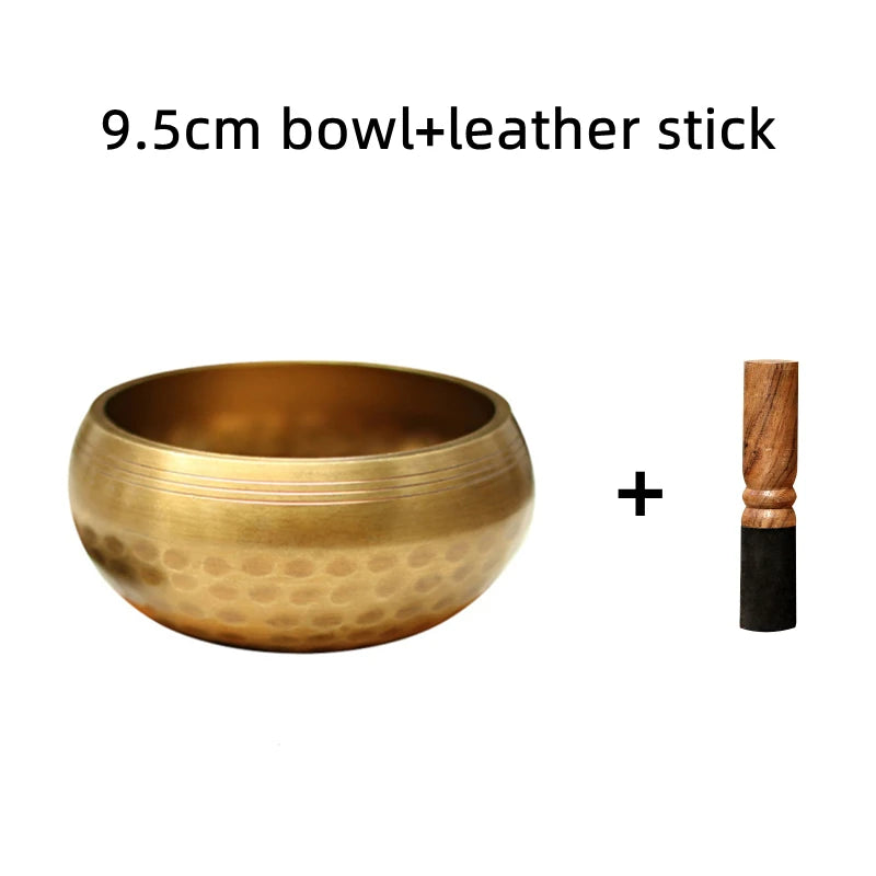 Handmade Tibetan Singing Bowl Set