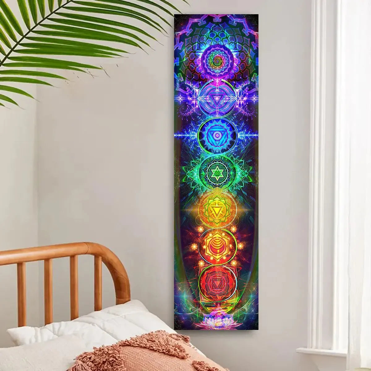Colorful Chakra Wall Tapestry