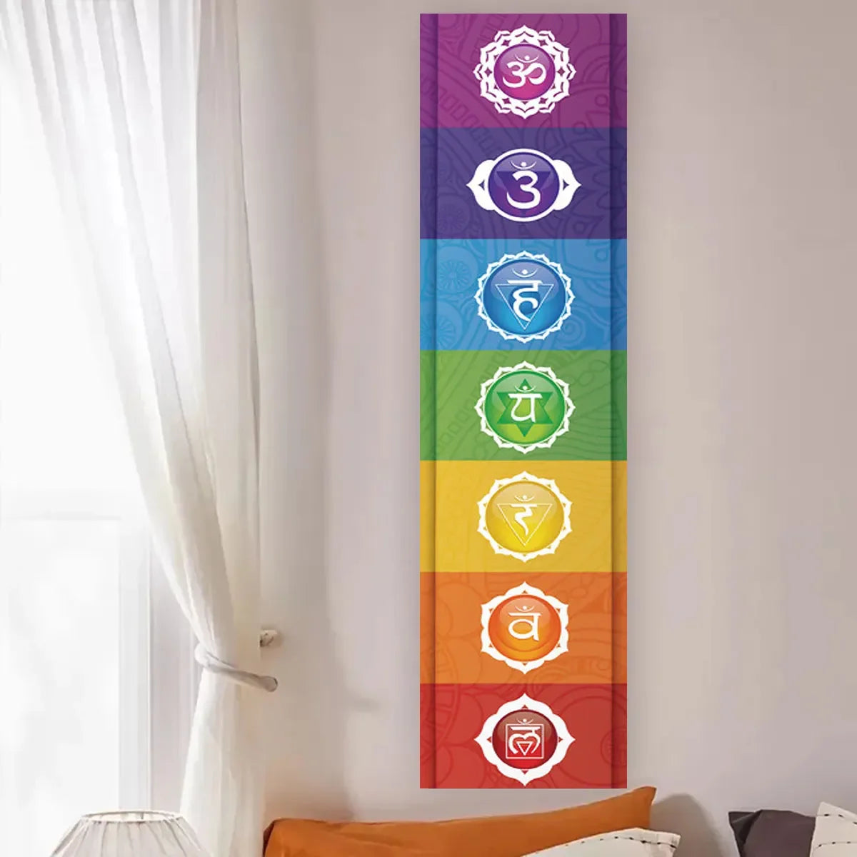 Colorful Chakra Wall Tapestry