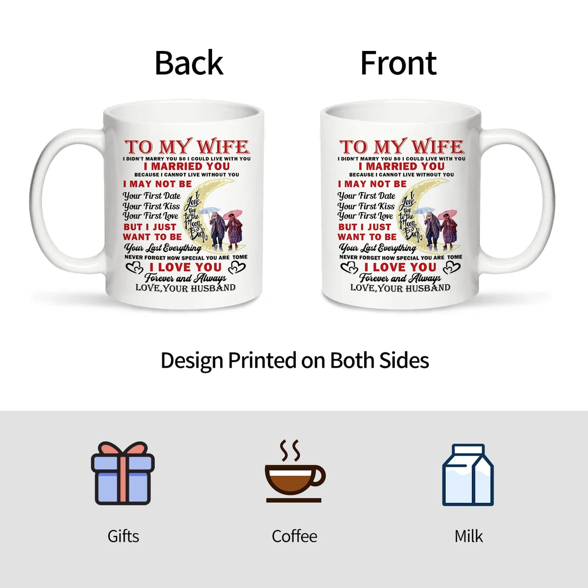 To My Wife Mug