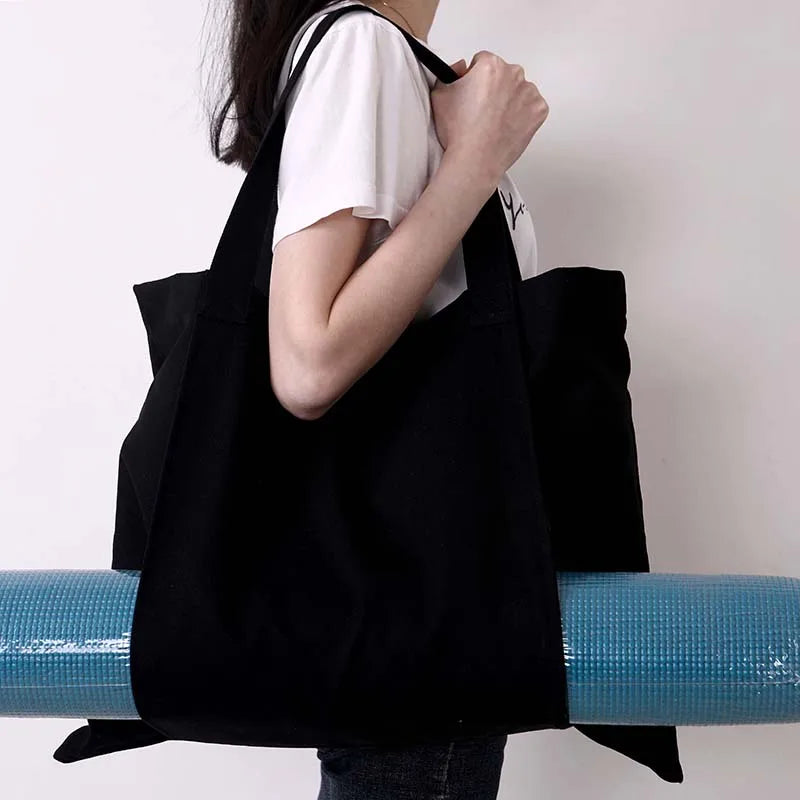 Durable Canvas Cotton Yoga Mat Bag
