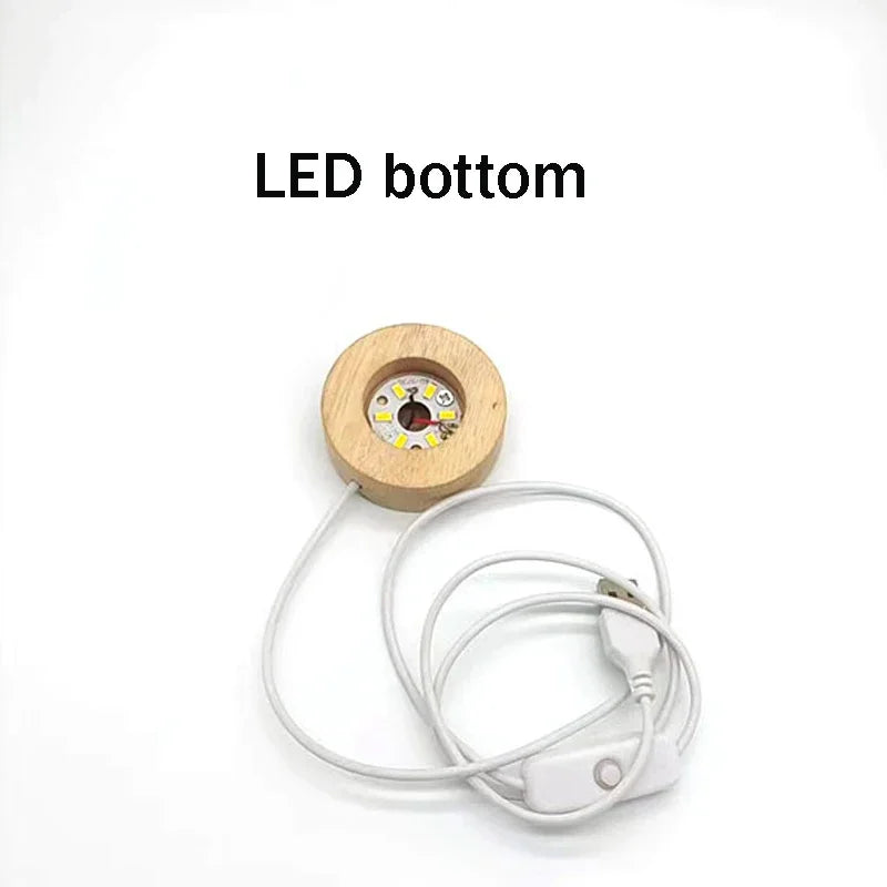 Crystal Aromatherapy LED Decor