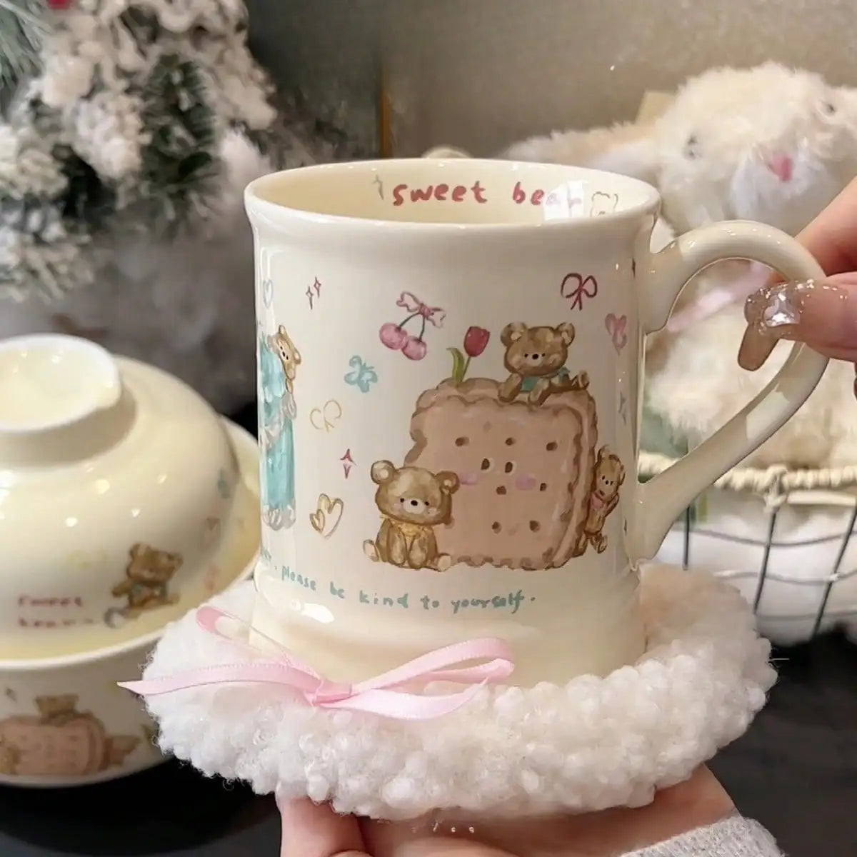 Bear Biscuit Ceramic Mug