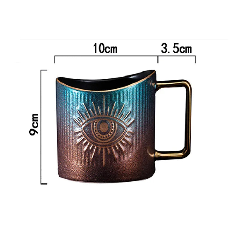 Evil Eye Ceramic Mug