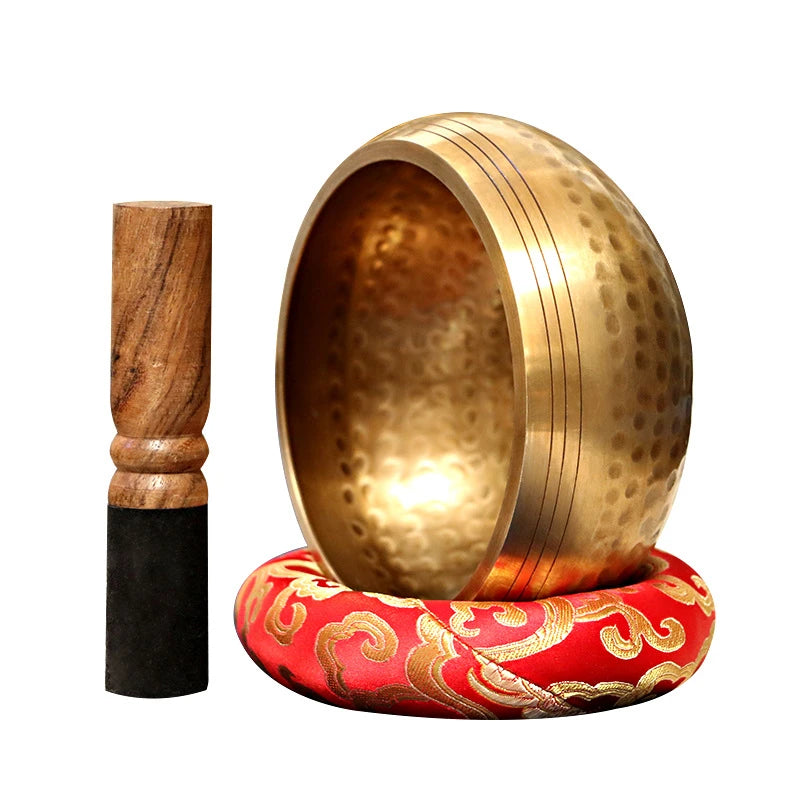 Handmade Tibetan Singing Bowl Set