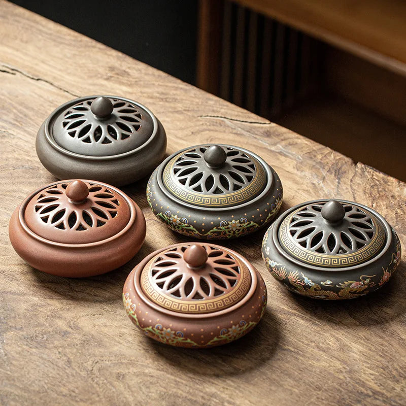 Vintage Ceramic Incense Burner