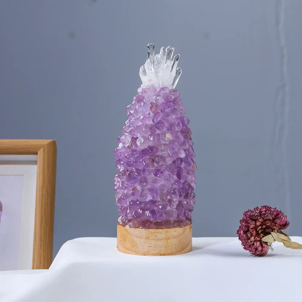 Natural Crystal Lamp