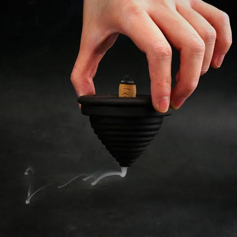 Hourglass Backflow Incense Burner