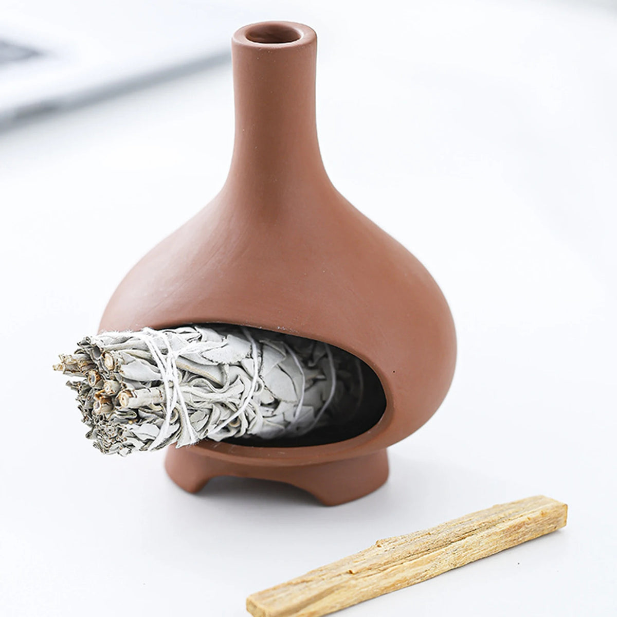 Minimalist Ceramic Incense Holder