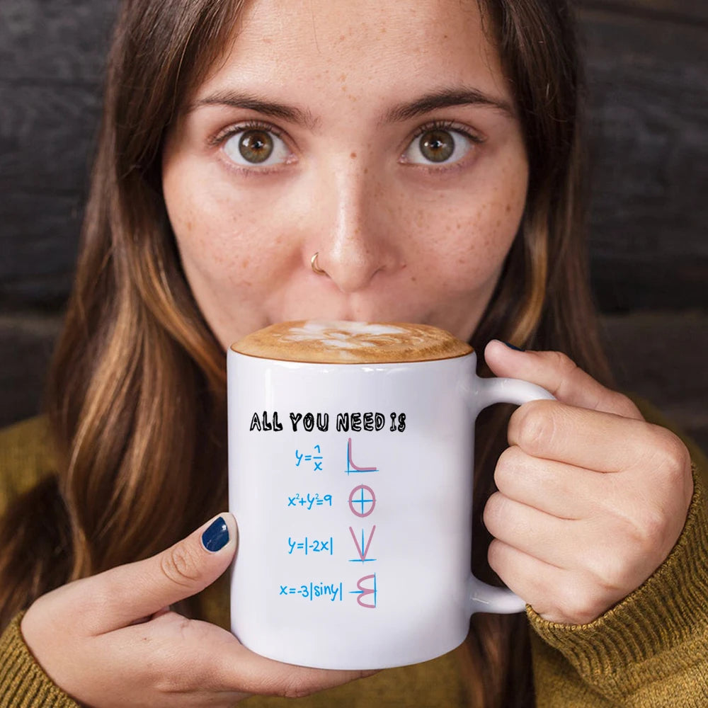 All You Need Is Love Math Mug