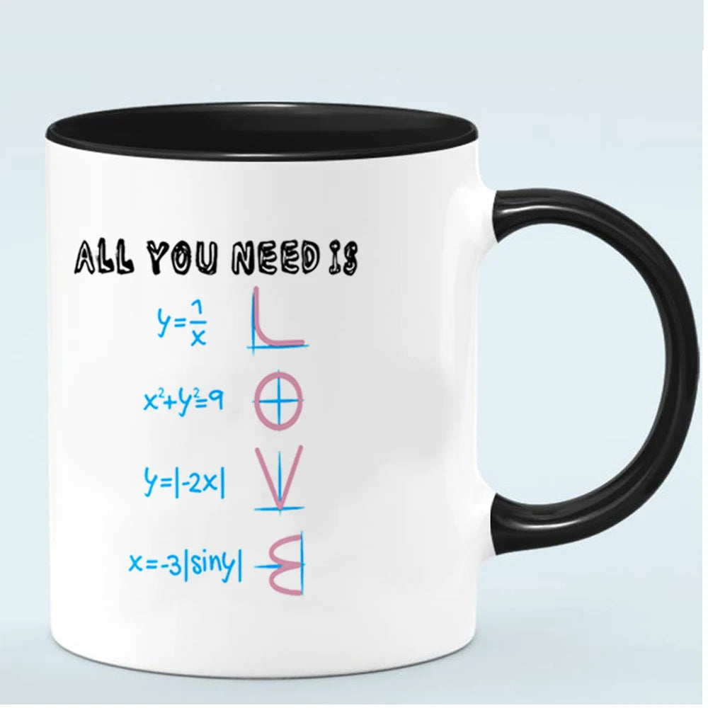 All You Need Is Love Math Mug