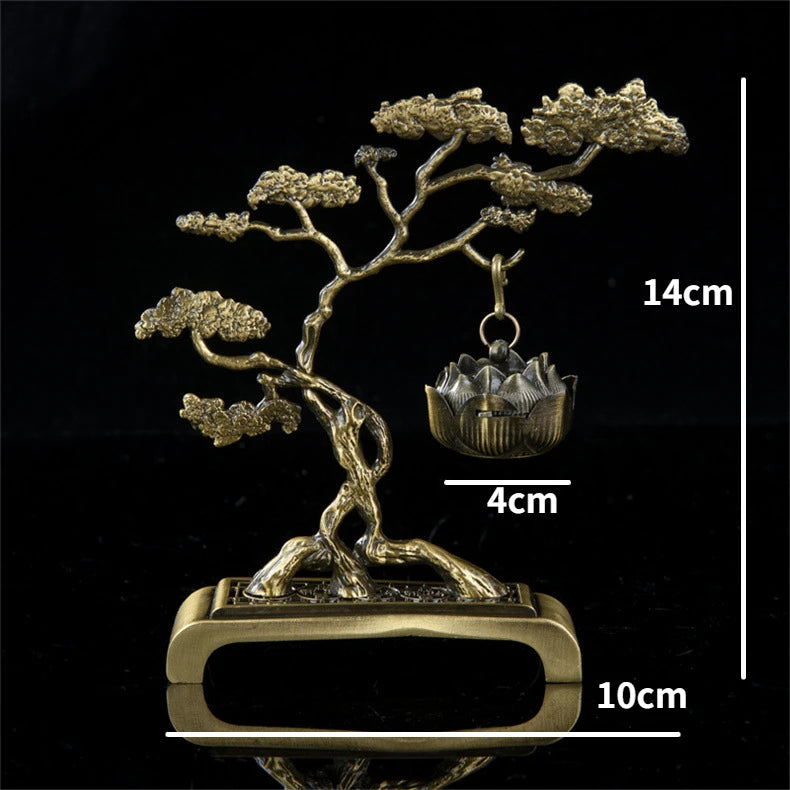 Antique Bronze Gourd Incense Burner