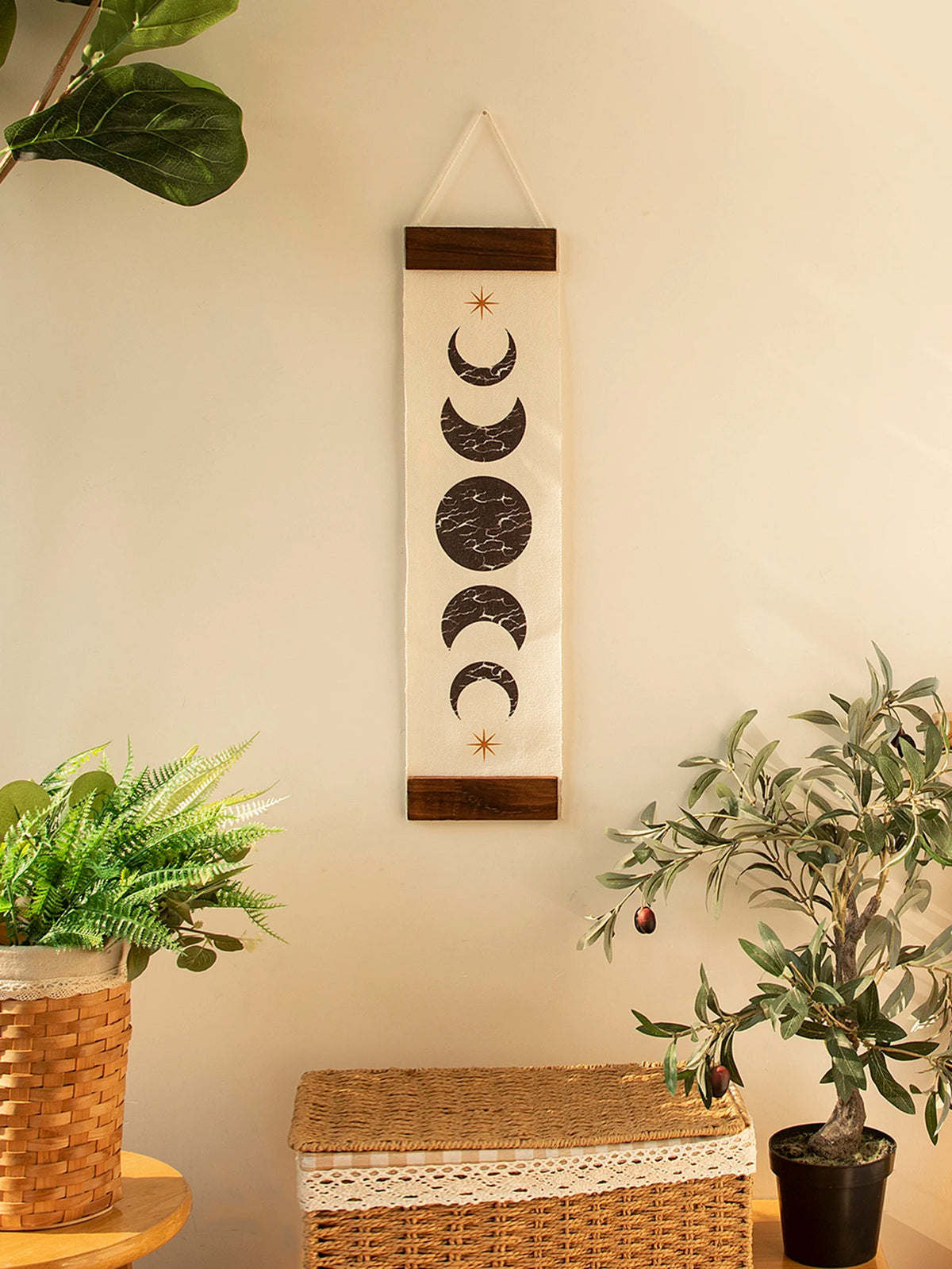Butterfly Moon Phase Tapestry