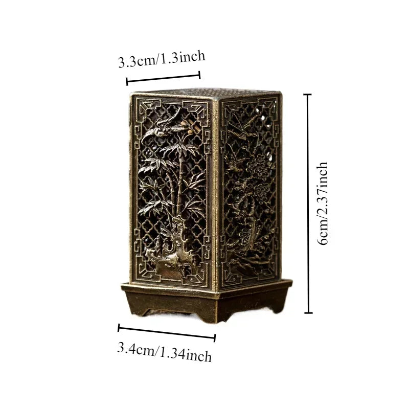 Antique-Style Vertical Incense Tower
