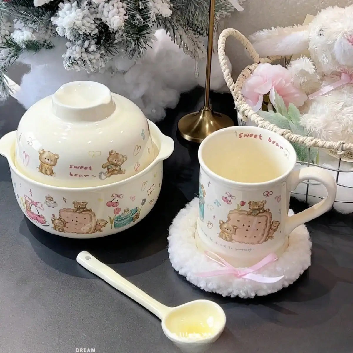 Bear Biscuit Ceramic Mug