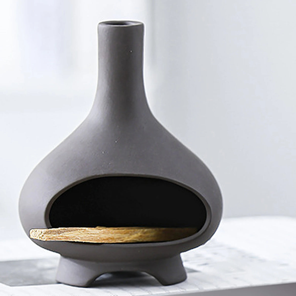 Minimalist Ceramic Incense Holder