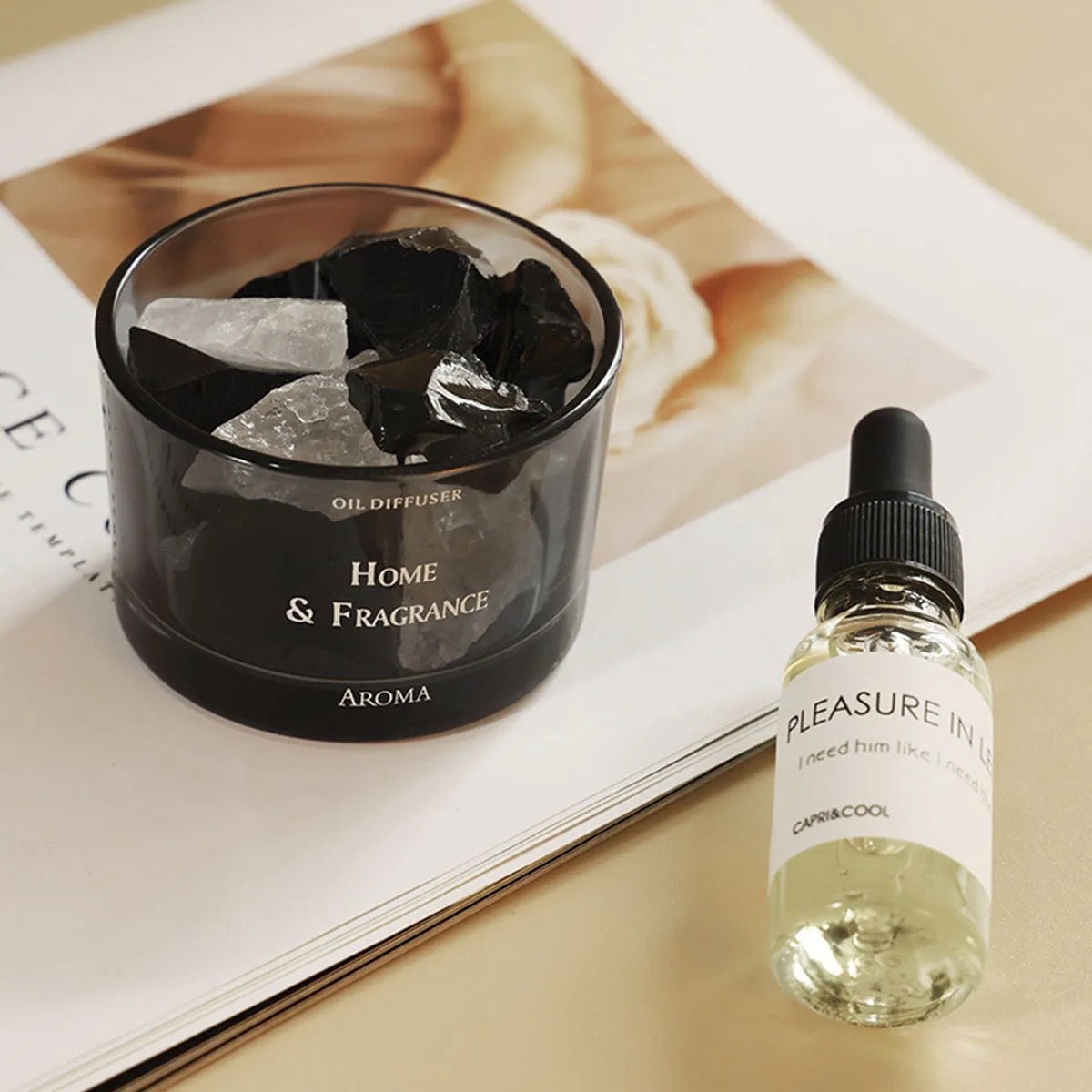 Crystal Essential Oil Diffuser