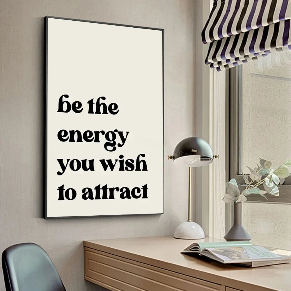 Law of Attraction Manifestation Poster