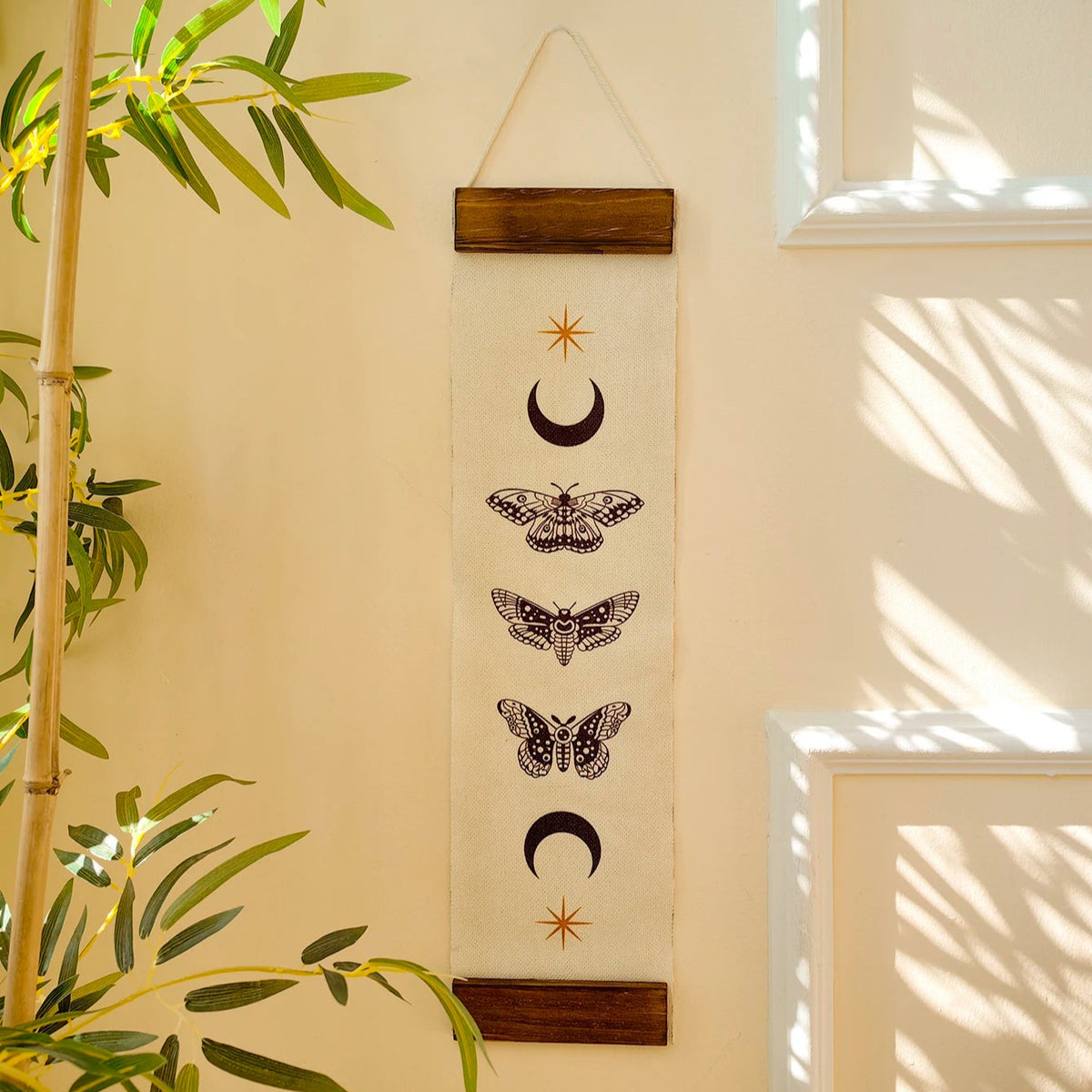 Butterfly Moon Phase Tapestry