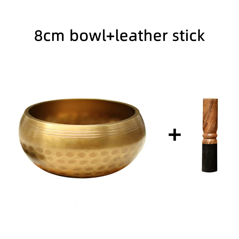 Handmade Tibetan Singing Bowl Set