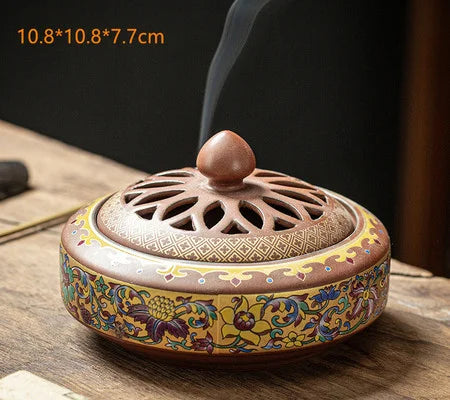 Vintage Ceramic Incense Burner