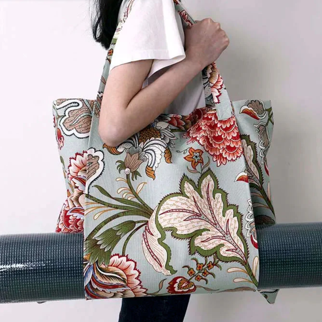 Durable Canvas Cotton Yoga Mat Bag