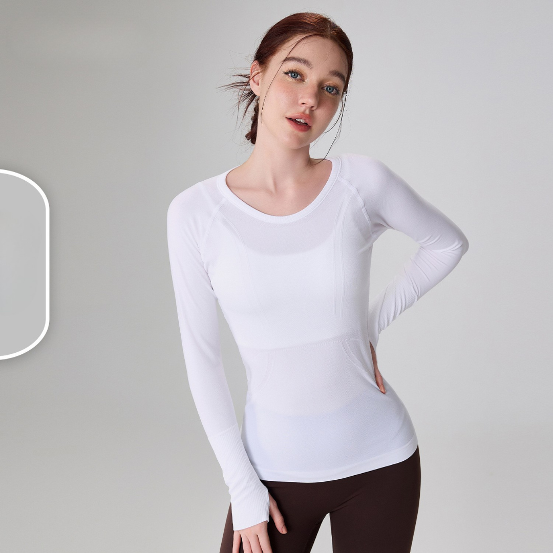 Seamless Long Sleeve Yoga Top