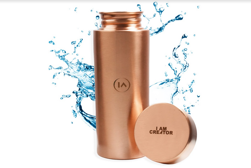 Manifestation Water Bottle | Copper